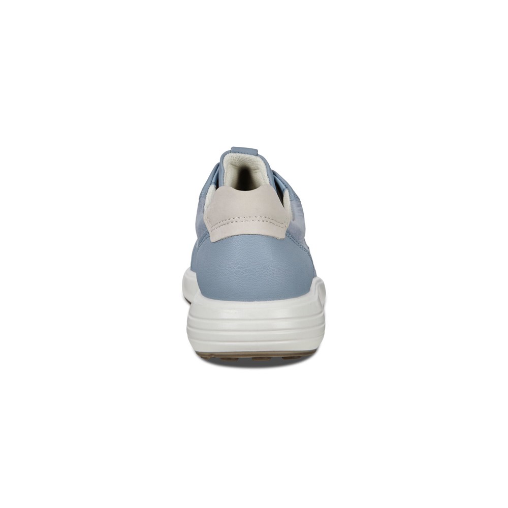 Womens Sneakers - ECCO Soft 7 Runner - Blue - 5802OWZRJ